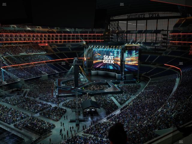 AT&T Stadium - Section Star Suite 648 Seat View