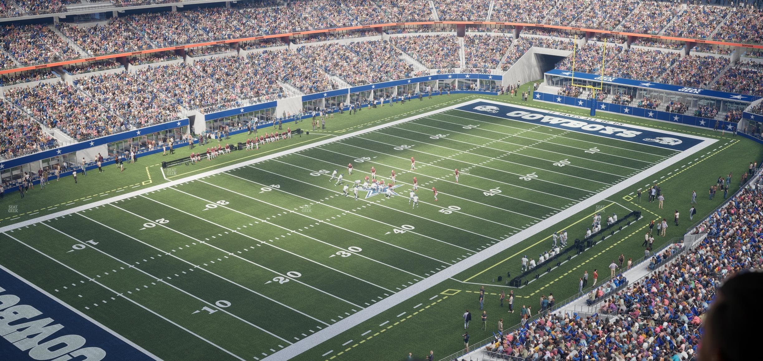 AT&T Stadium - Section Star Suite 649 Seat View