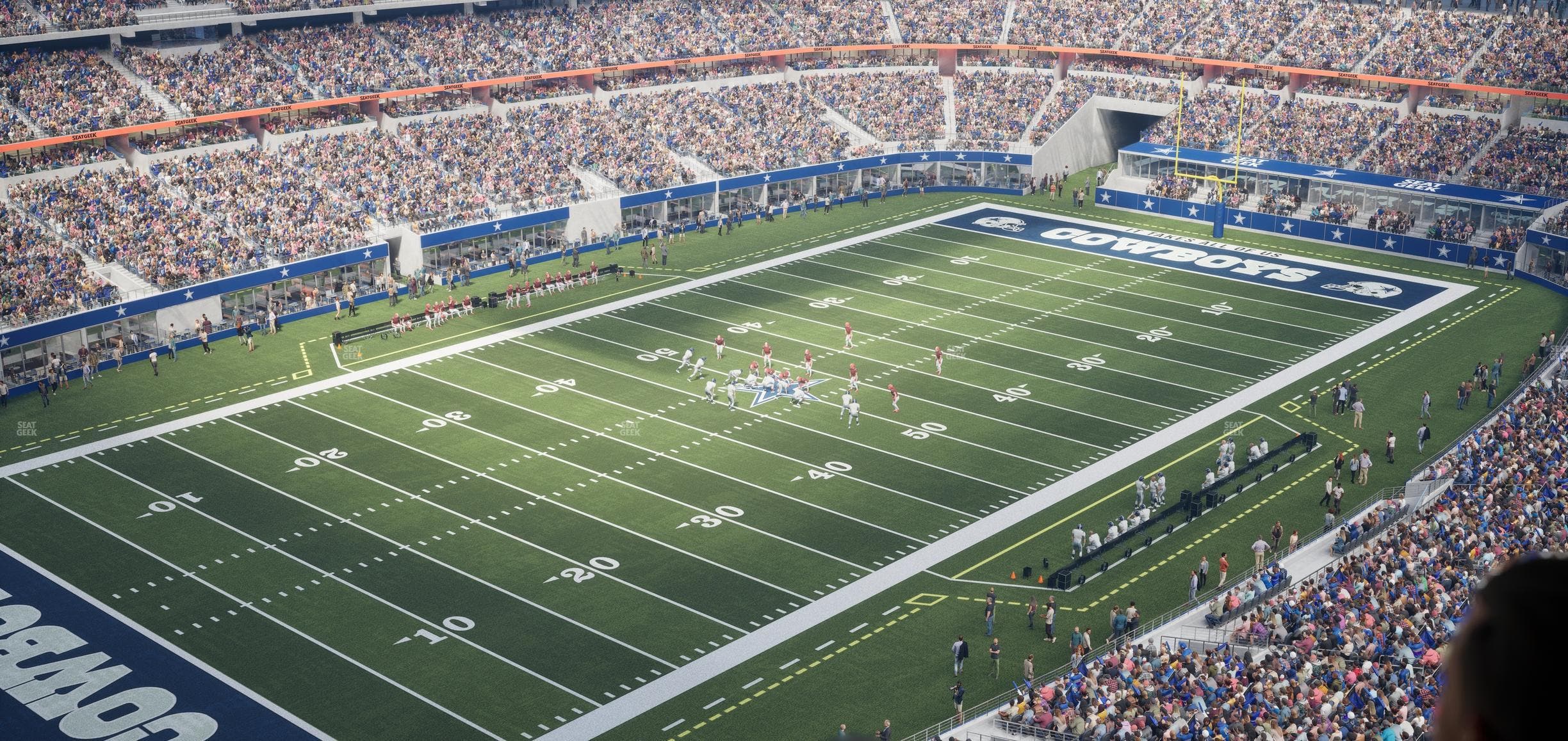 AT&T Stadium - Section Star Suite 649 Seat View