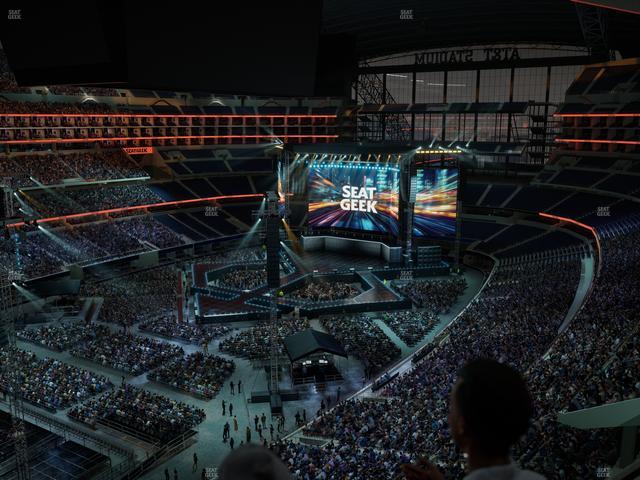 AT&T Stadium - Section Star Suite 649 Seat View
