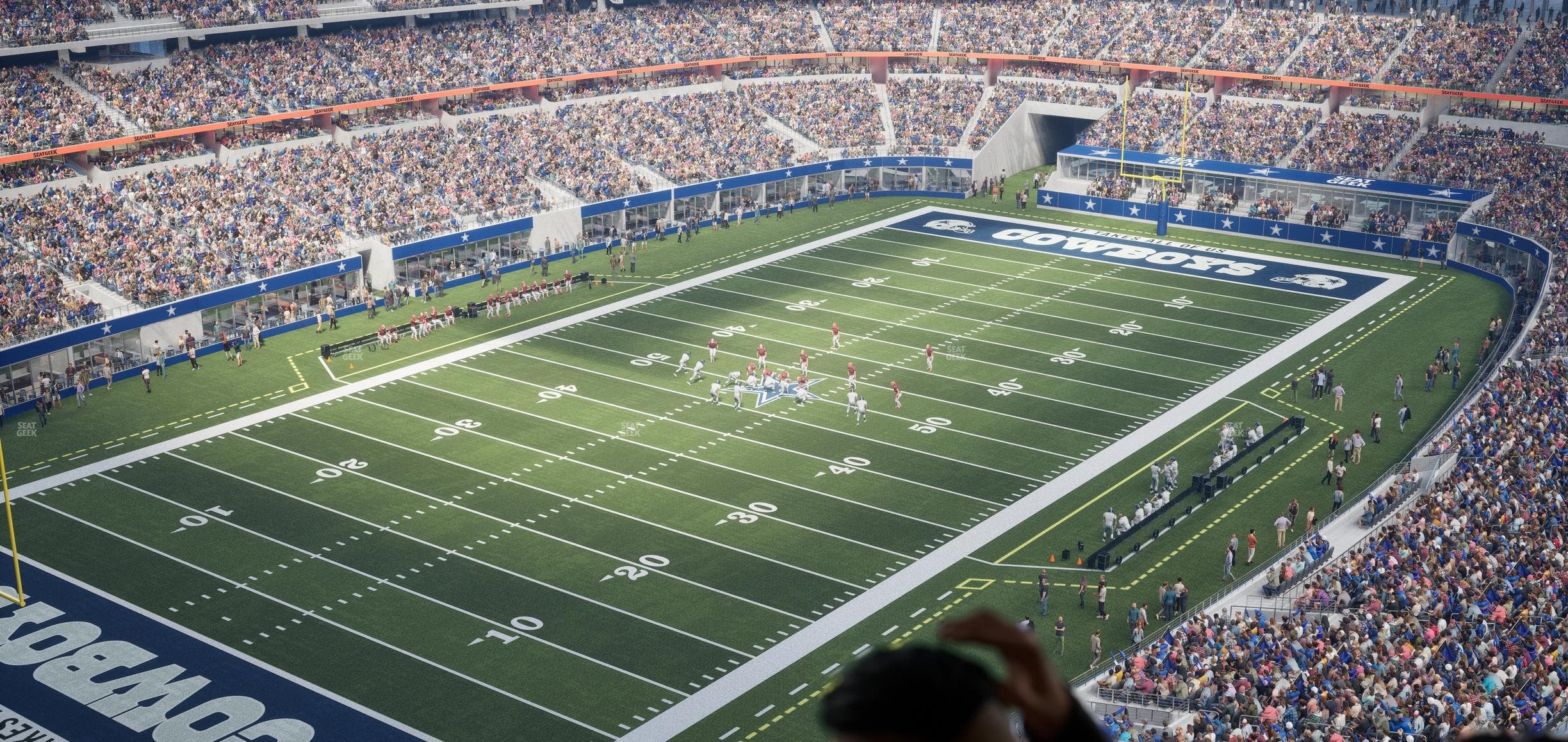 AT&T Stadium - Section Star Suite 651 Seat View