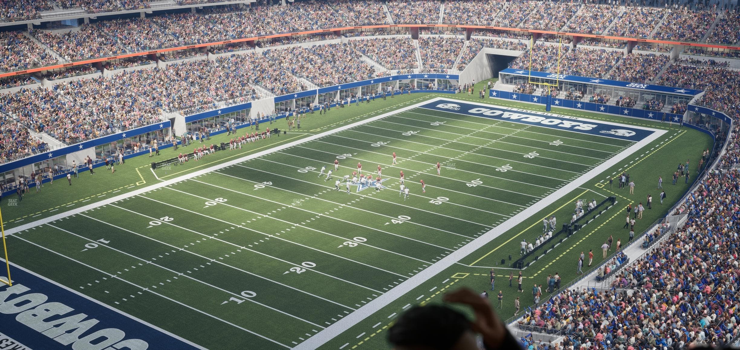 AT&T Stadium - Section Star Suite 651 Seat View