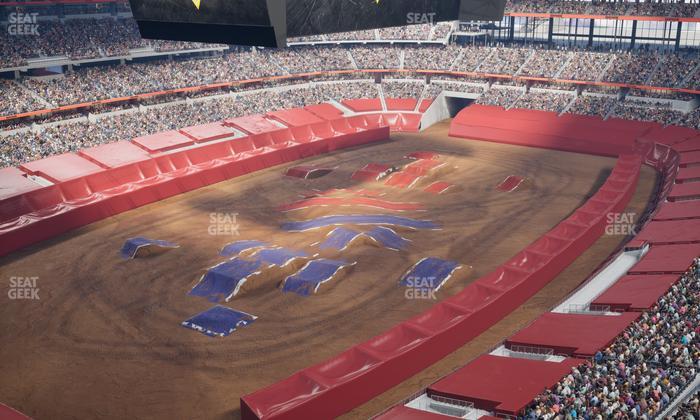 AT&T Stadium - Section Star Suite 652 Seat View