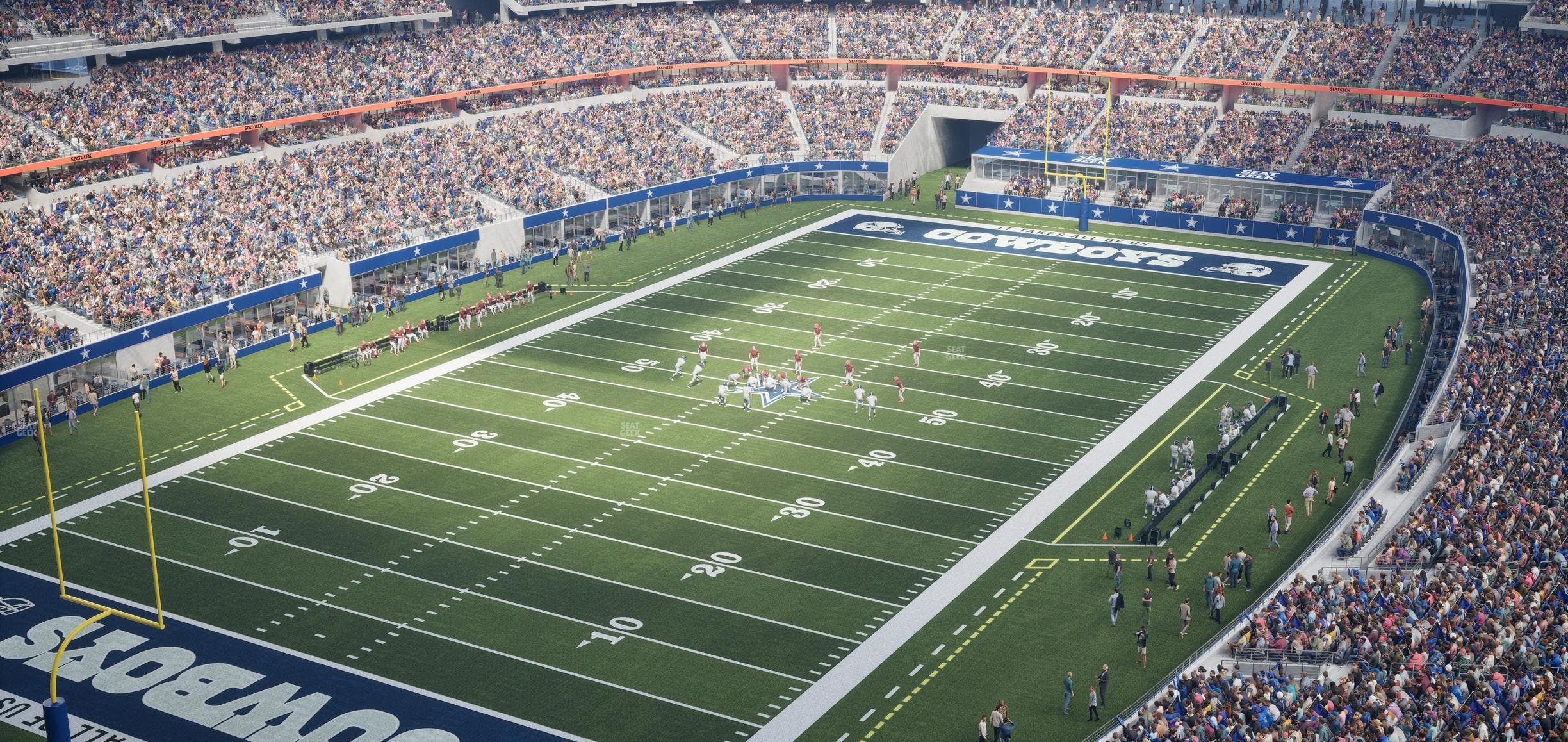 AT&T Stadium - Section Star Suite 654 Seat View
