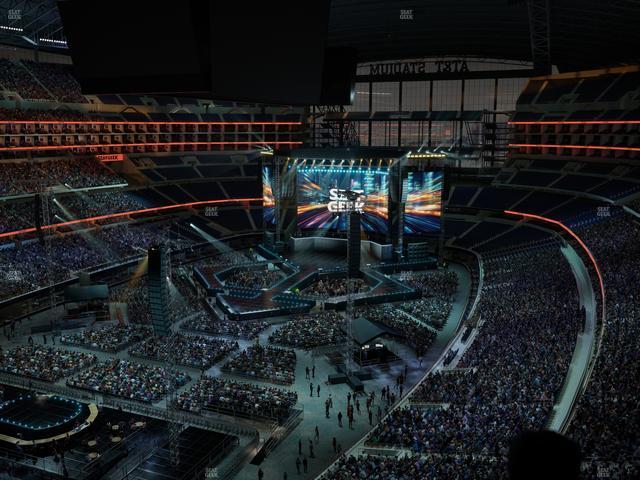 AT&T Stadium - Section Star Suite 654 Seat View