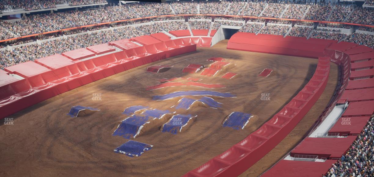 AT&T Stadium - Section Star Suite 654 Seat View