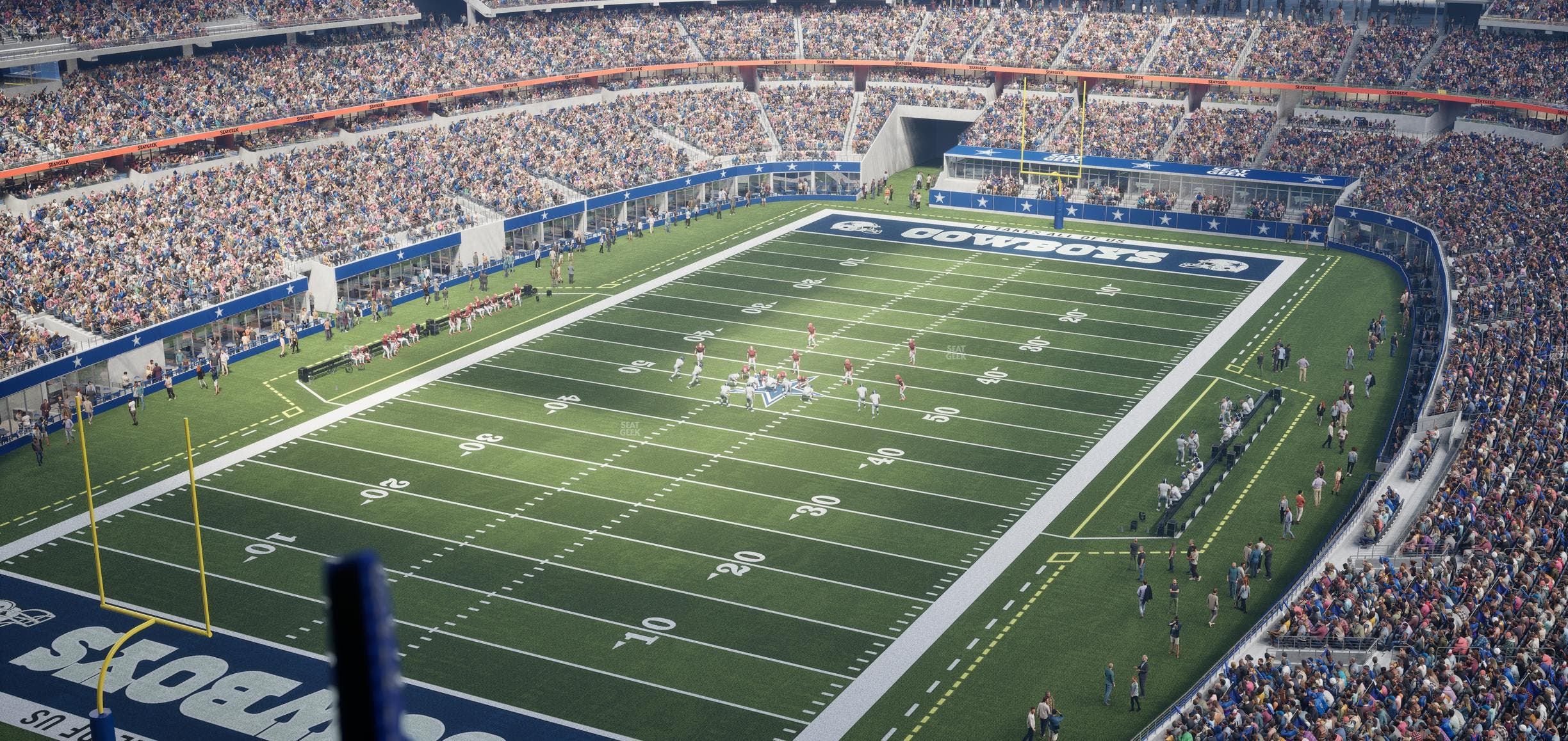 AT&T Stadium - Section Star Suite 655 Seat View