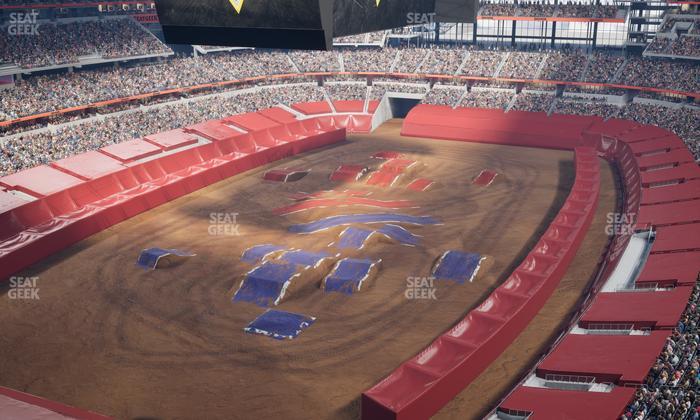 AT&T Stadium - Section Star Suite 656 Seat View