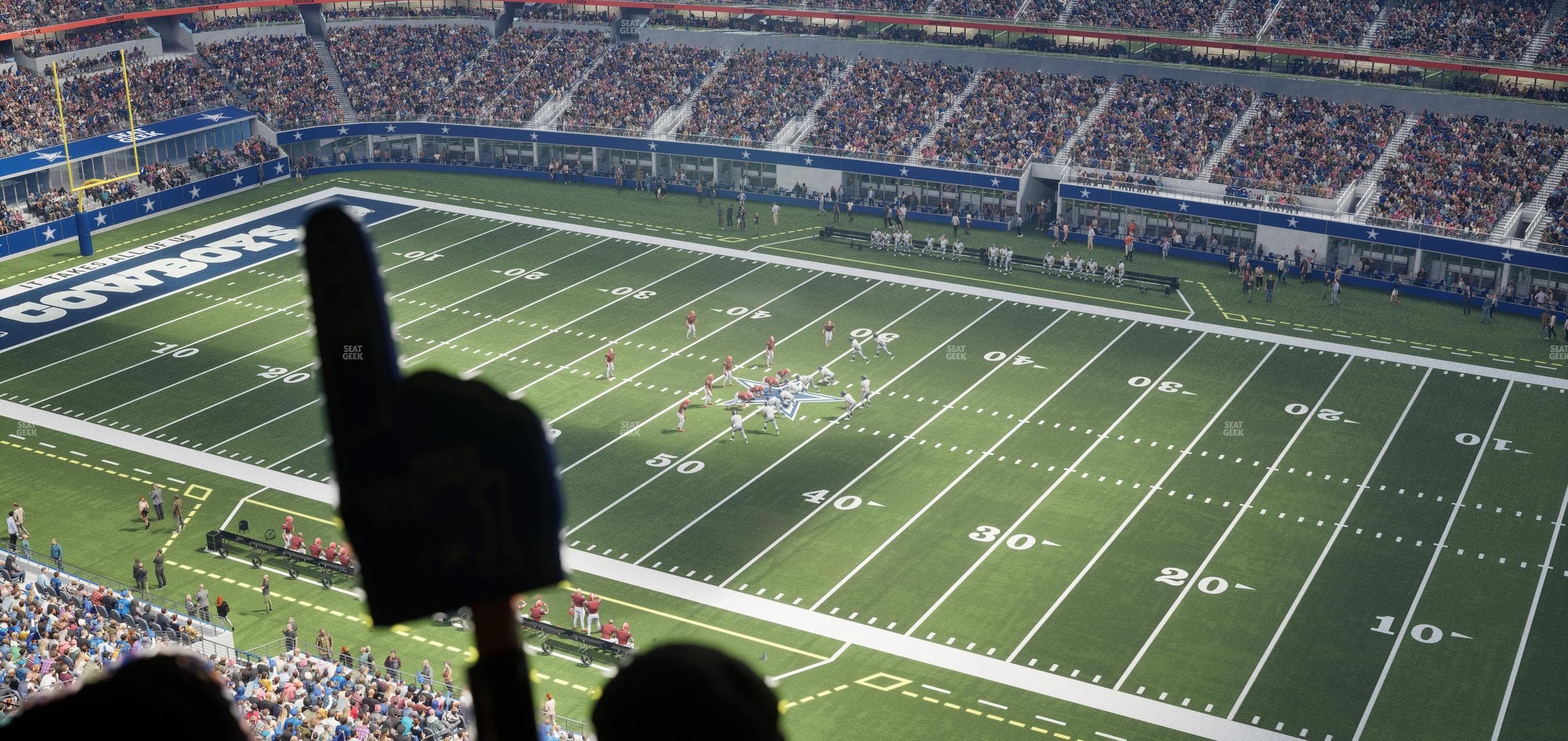 AT&T Stadium - Section Star Suite 661 Seat View