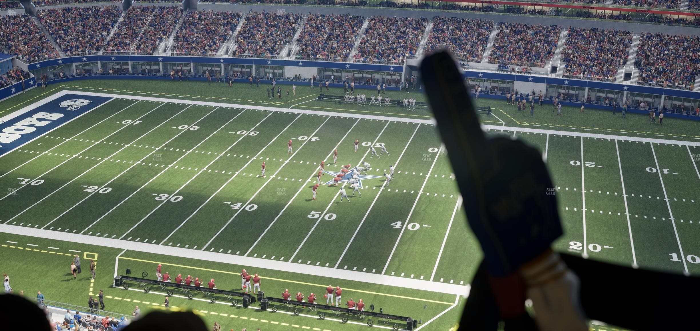 AT&T Stadium - Section Star Suite 664 Seat View