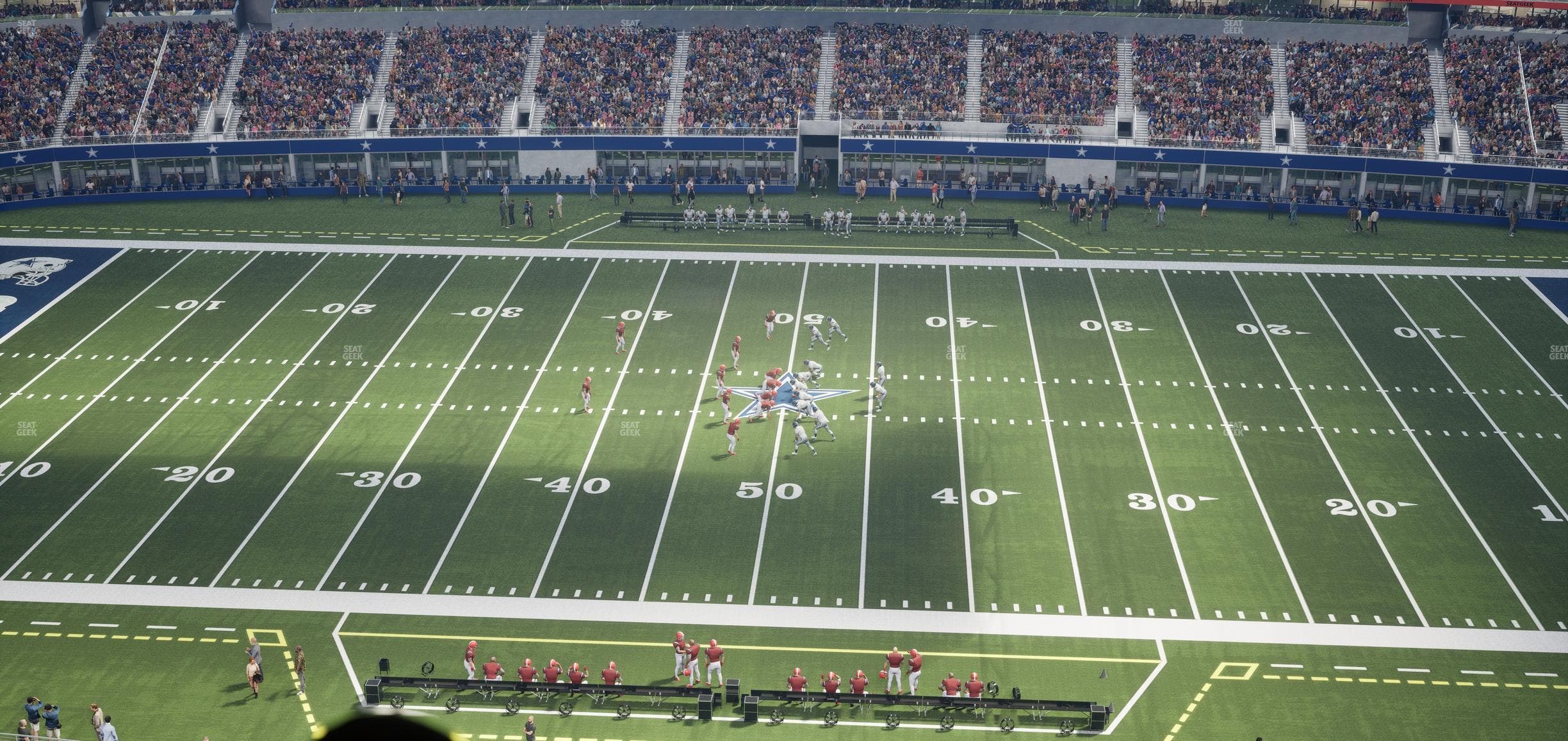 AT&T Stadium - Section Star Suite 668 Seat View