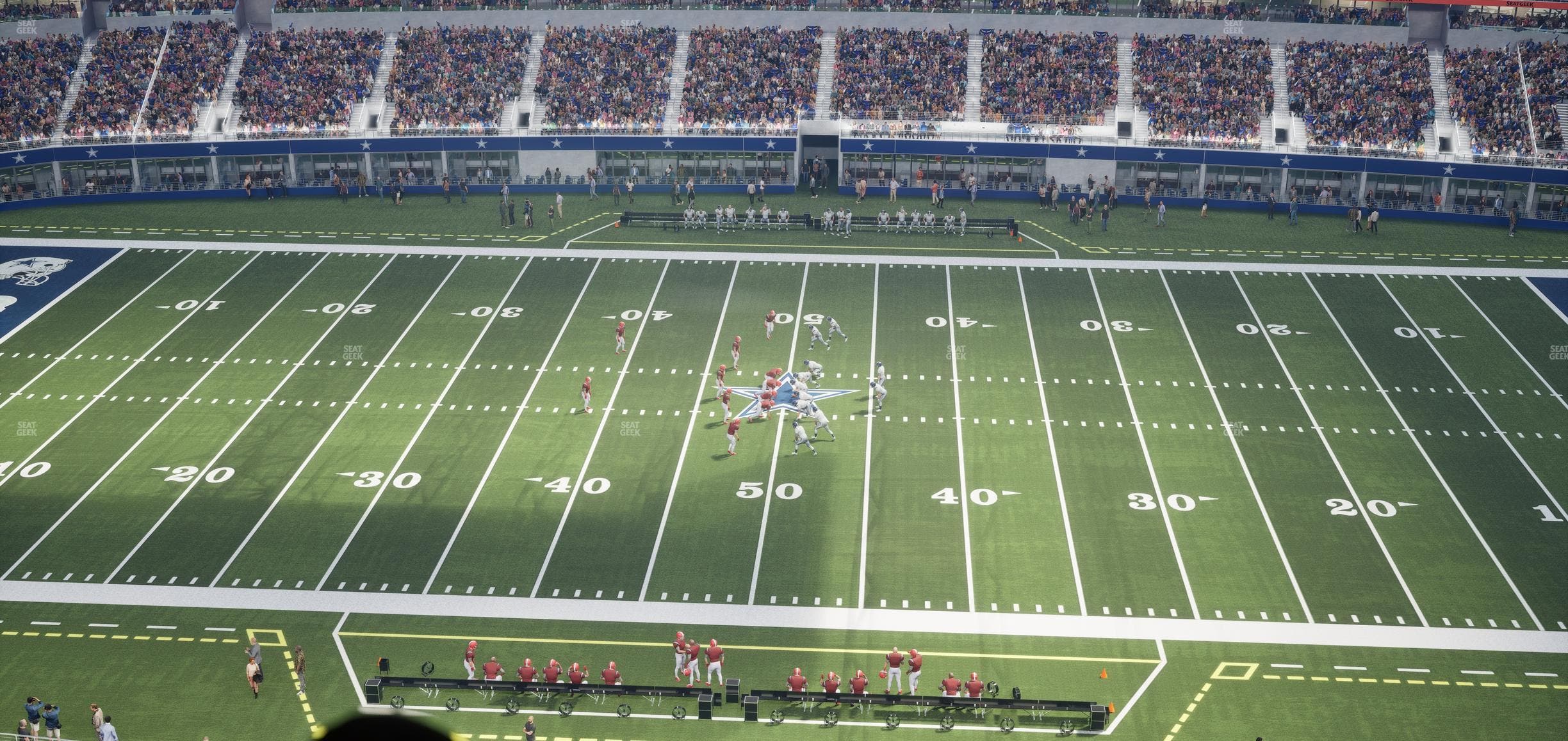 AT&T Stadium - Section Star Suite 668 Seat View