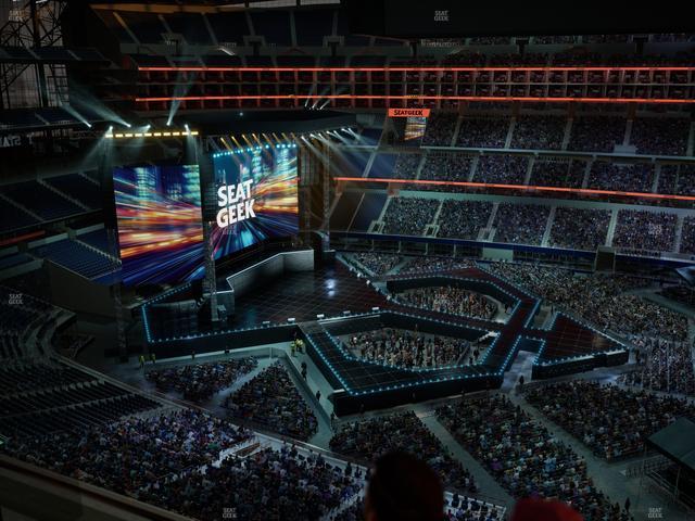 AT&T Stadium - Section Star Suite 668 Seat View