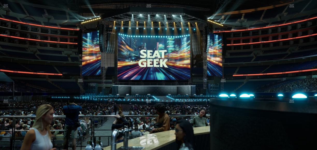 AT&T Stadium - Section Vip Bar Seat View