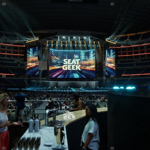 AT&T Stadium - Section Vip Bar Seat View