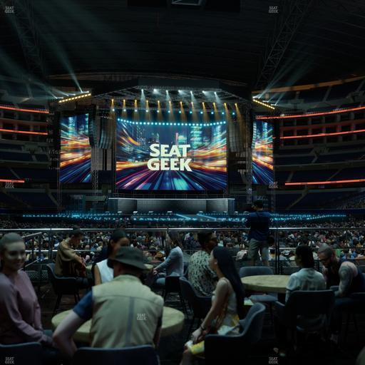 AT&T Stadium - Section Vip Tables 10 Seat View