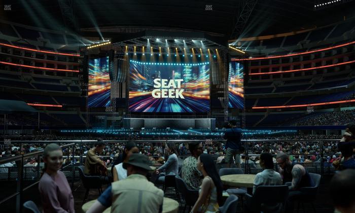 AT&T Stadium - Section Vip Tables 10 Seat View