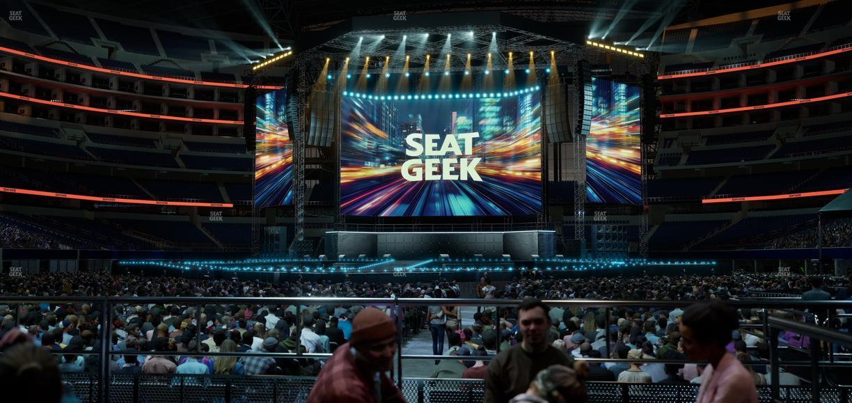 AT&T Stadium - Section Vip Tables 3 Seat View