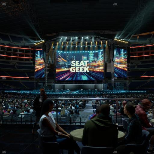 AT&T Stadium - Section Vip Tables 4 Seat View