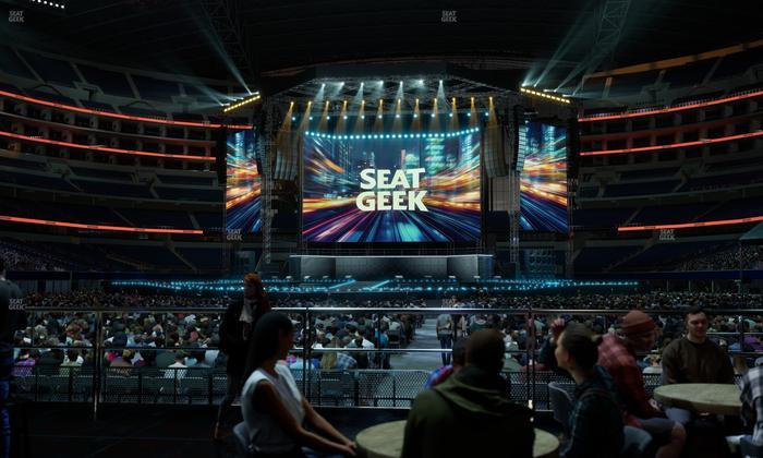 AT&T Stadium - Section Vip Tables 4 Seat View