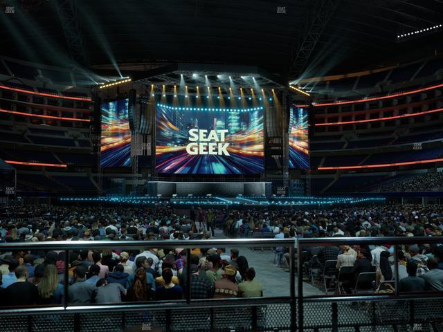 AT&T Stadium - Section Vip Tables 6 Seat View