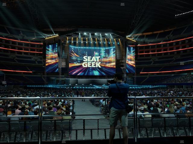 AT&T Stadium - Section Vip Tables 7 Seat View
