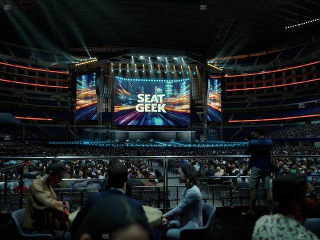 AT&T Stadium - Section Vip Tables 8 Seat View
