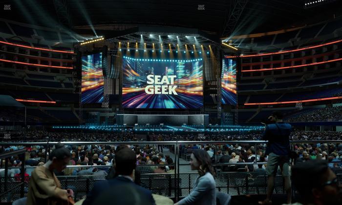 AT&T Stadium - Section Vip Tables 8 Seat View