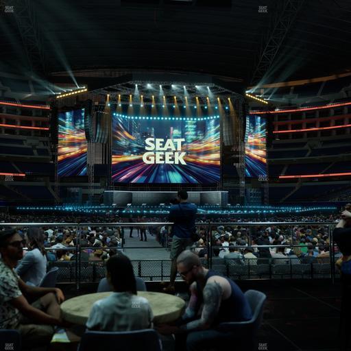 AT&T Stadium - Section Vip Tables 9 Seat View