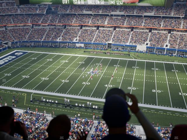 AT&T Stadium - Section Visitor Suite Seat View