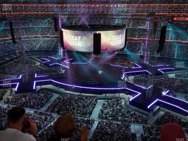 AT&T Stadium - Section Visitor Suite Seat View