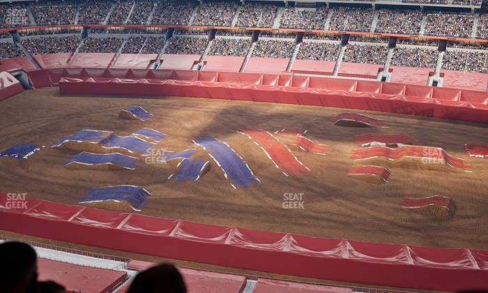 AT&T Stadium - Section Visitor Suite Seat View