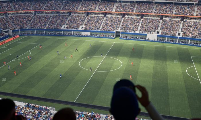 AT&T Stadium - Section Visitor Suite Seat View