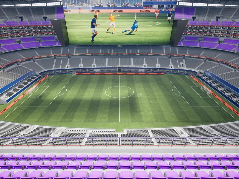 Category 2 seat view at AT&T Stadium