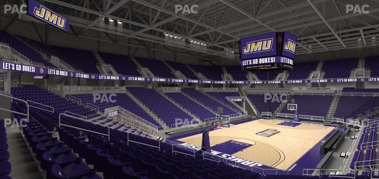 Atlantic Union Bank Center - Section 102 Seat View