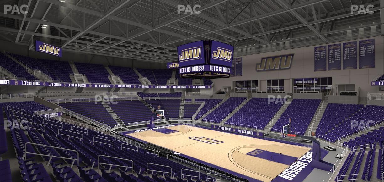 Atlantic Union Bank Center - Section 105 Seat View