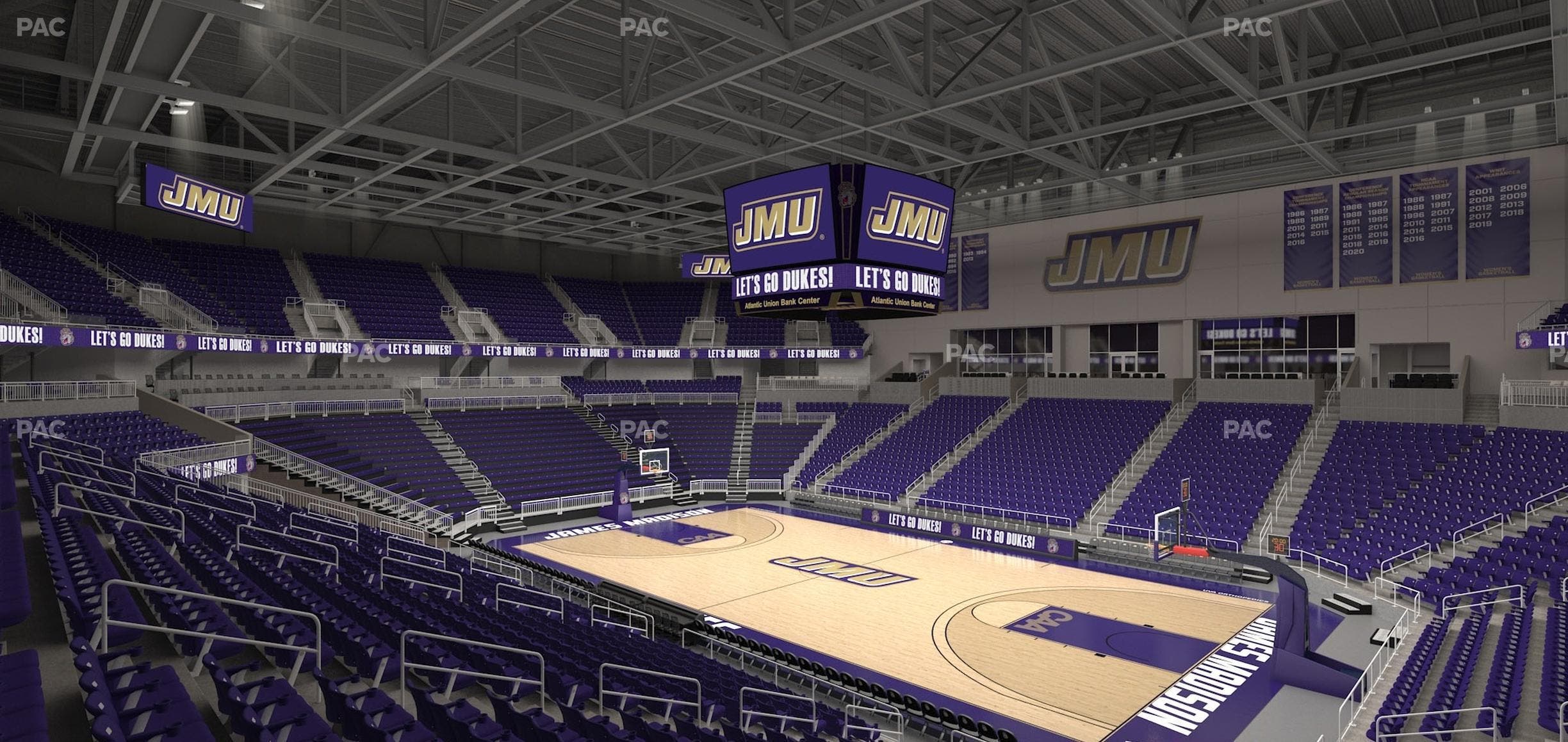 Atlantic Union Bank Center - Section 105 Seat View