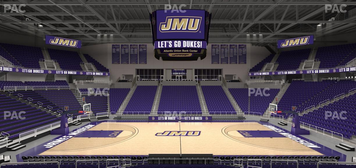 Atlantic Union Bank Center - Section 107 Seat View