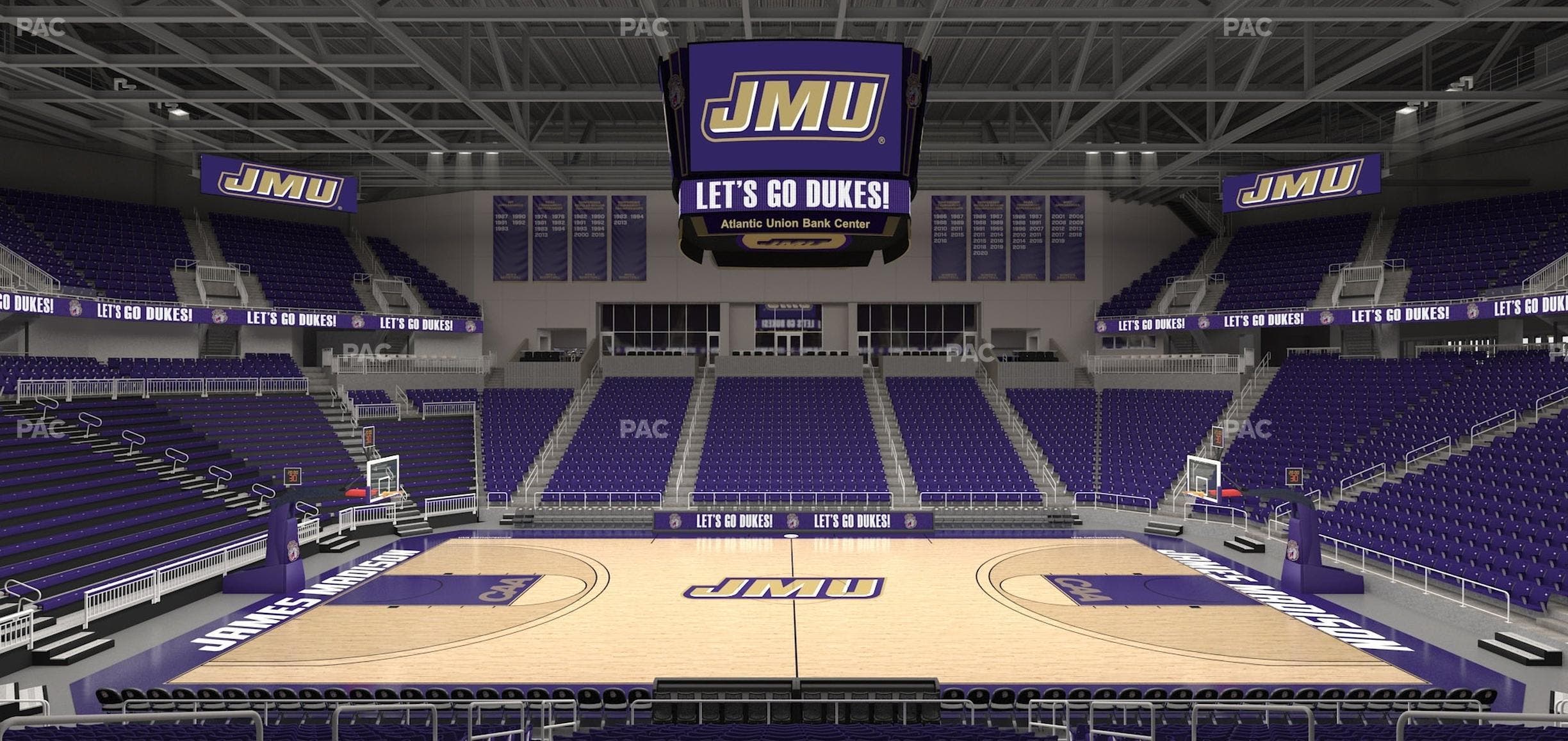 Atlantic Union Bank Center - Section 107 Seat View