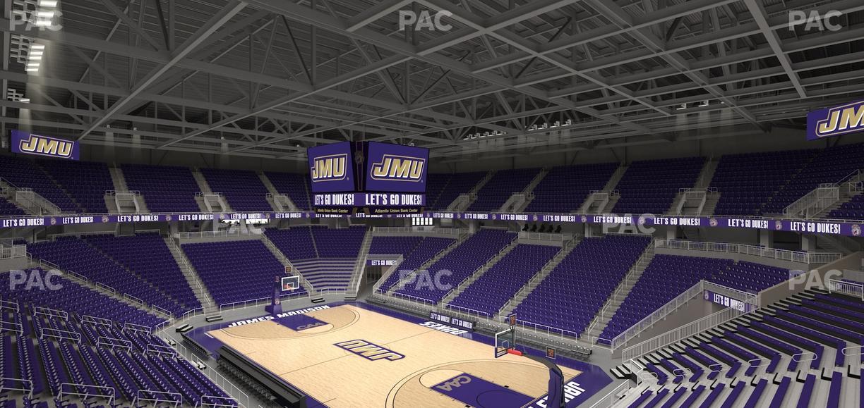 Atlantic Union Bank Center - Section Ga Seating Seat View