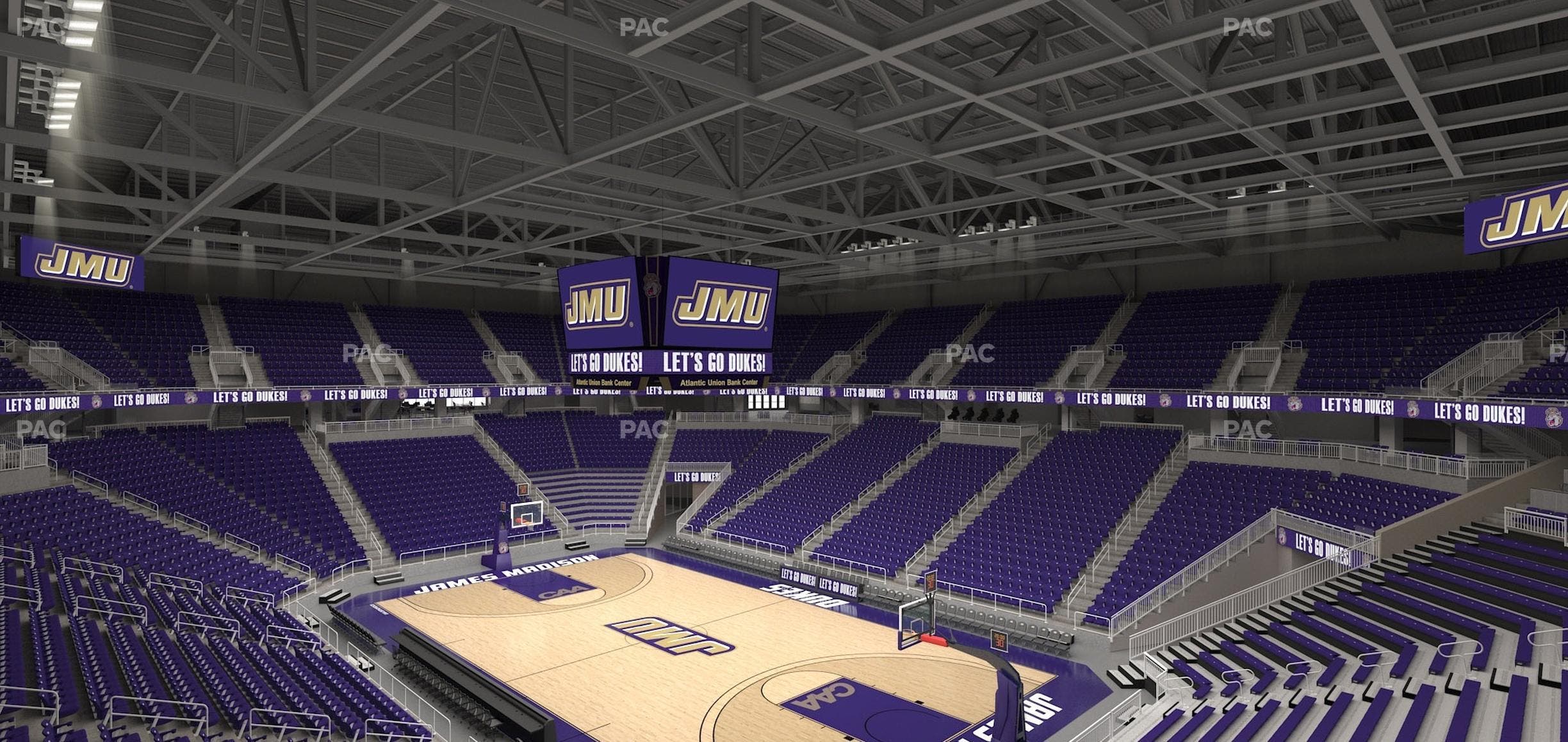 Atlantic Union Bank Center - Section Ga Seating Seat View