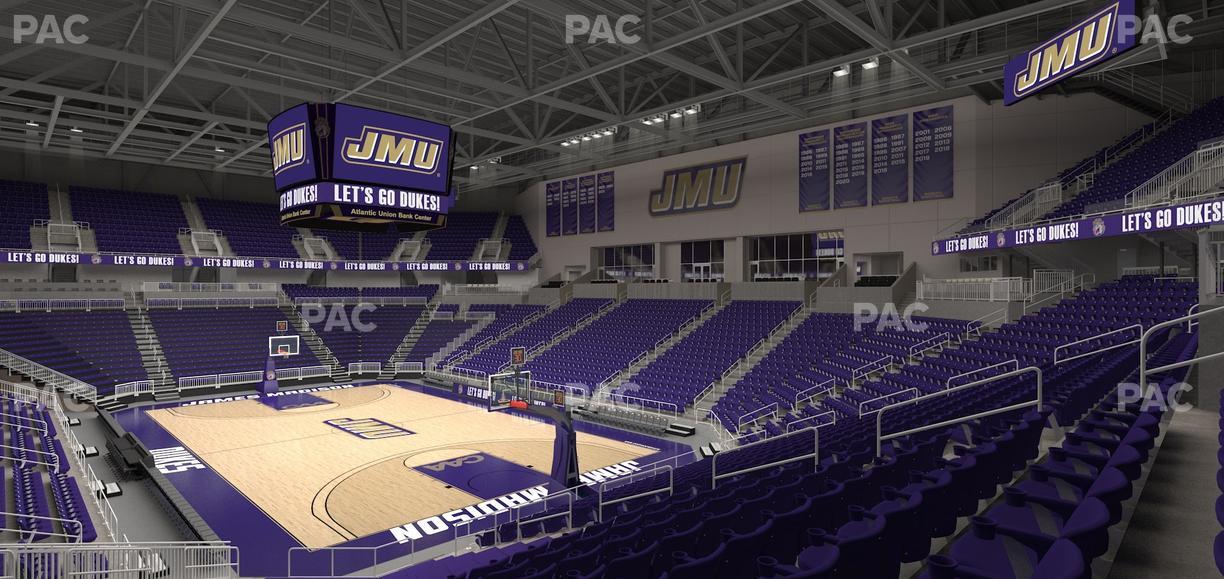 Atlantic Union Bank Center - Section Terrace 104 Seat View