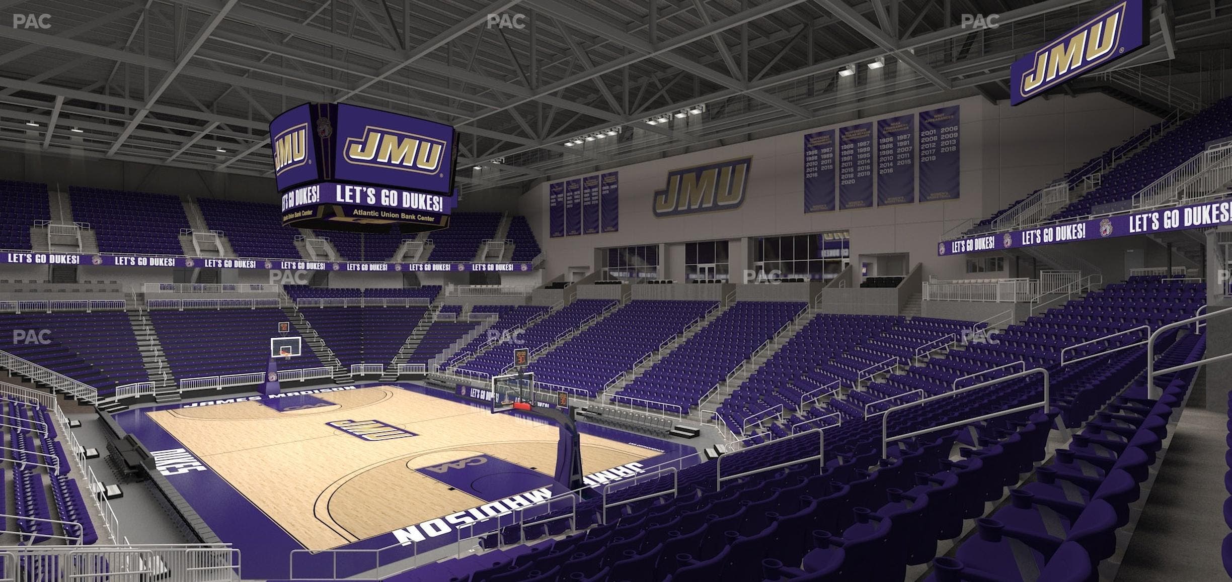 Atlantic Union Bank Center - Section Terrace 104 Seat View