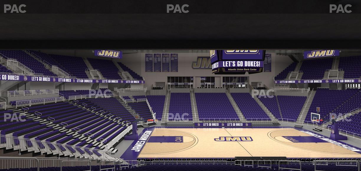 Atlantic Union Bank Center - Section Terrace 108 Seat View