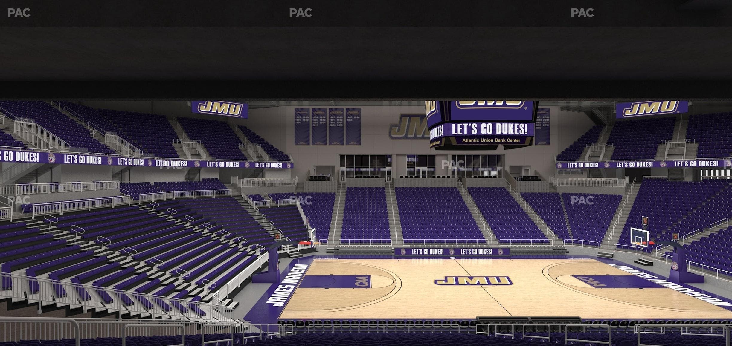 Atlantic Union Bank Center - Section Terrace 108 Seat View