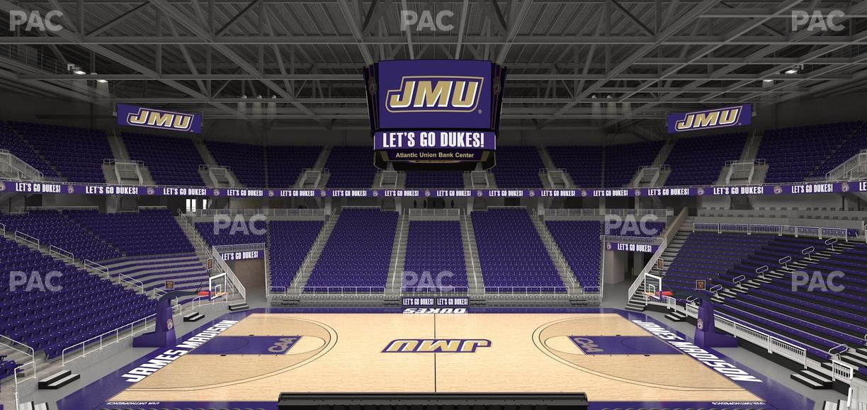 Atlantic Union Bank Center - Section Terrace 115 Seat View