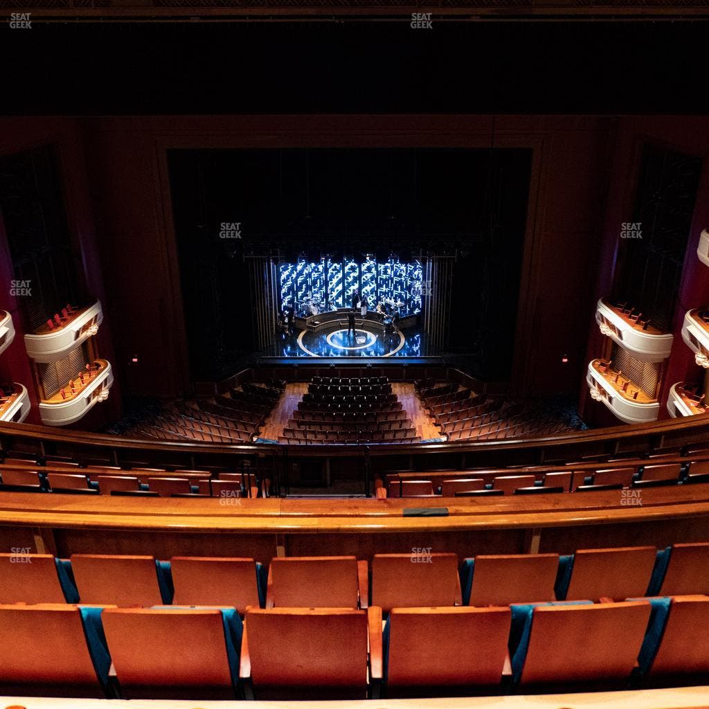 Au-Rene Theater at the Broward Center - Section Balcony Center Seat View