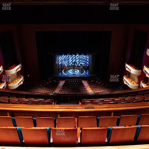 Au-Rene Theater at the Broward Center - Section Balcony Center Seat View