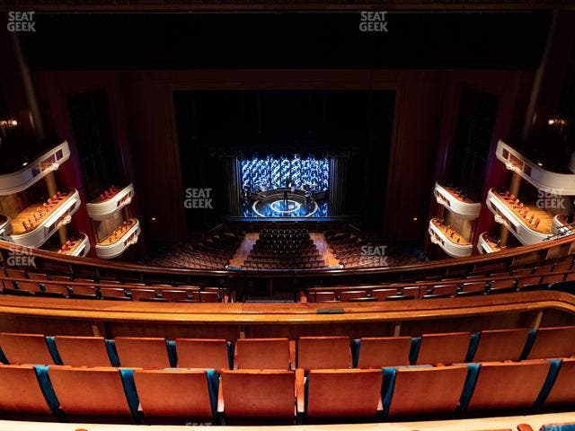 Au-Rene Theater at the Broward Center - Section Balcony Center Seat View