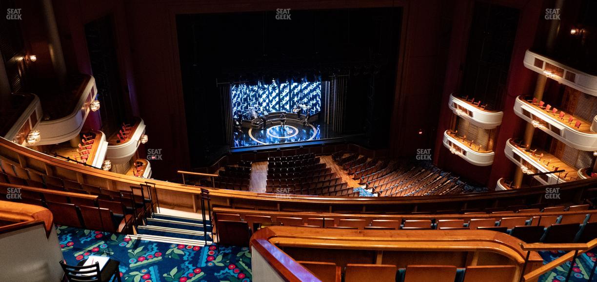 Au-Rene Theater at the Broward Center - Section Balcony Left Center Seat View